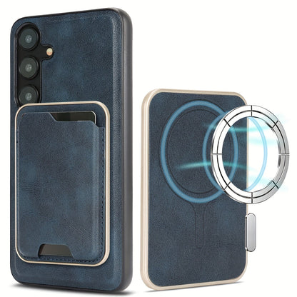 ExecLayer Pro – 2-in-1 Business Leather Wallet Case for Galaxy S Ultra & Plus Series