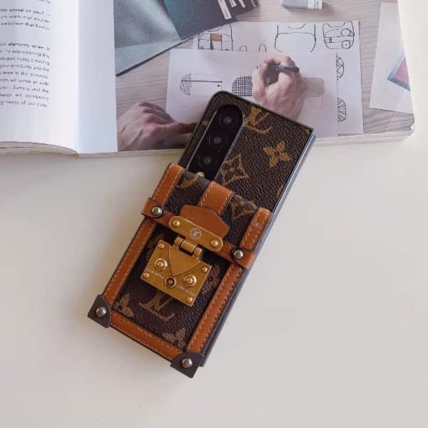 Luxury Fold Wallet Case