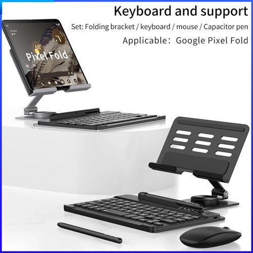Desk Stand and Bluetooth Keyboard for Google Pixel 9 Pro Fold